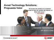 Avnet Technology Solutions: Propuesta Valor