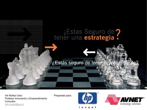 Â¿EstÃ¡s seguro de tener una Estrategia?