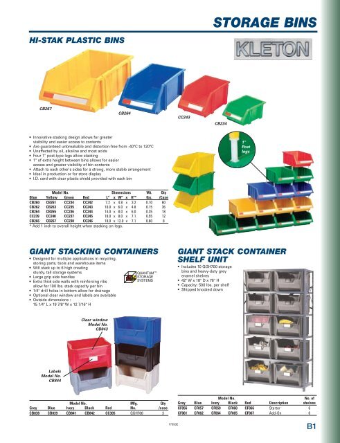 Multi-Section Mobile Cabinet with 15 Scoop Front Storage Bins