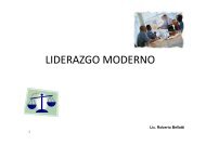 El liderazgo moderno