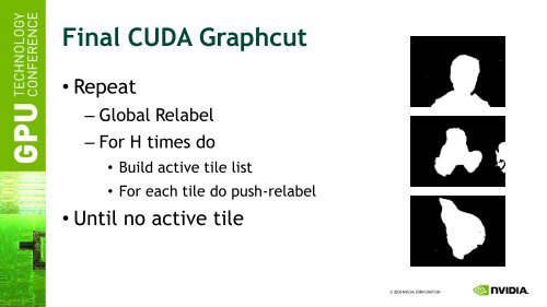 Graph Cuts with CUDA