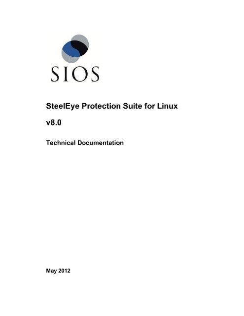 Lifekeeper Sios Technology Corp Documentation