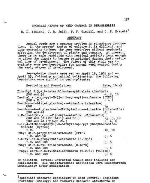 Vol. 16â1962 - NorthEastern Weed Science Society