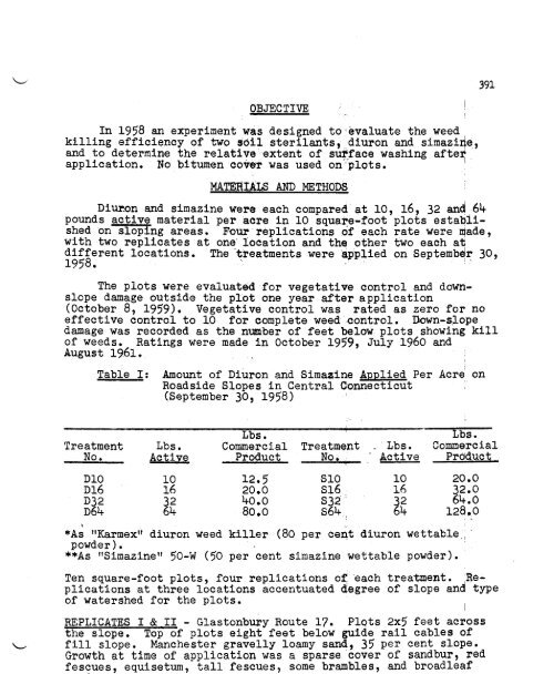 Vol. 16â1962 - NorthEastern Weed Science Society