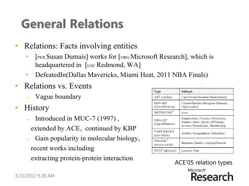 Semantic Information Extraction: Overview and Basic Techniques