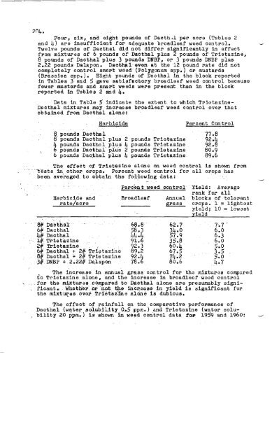 Vol. 15â1961 - NorthEastern Weed Science Society