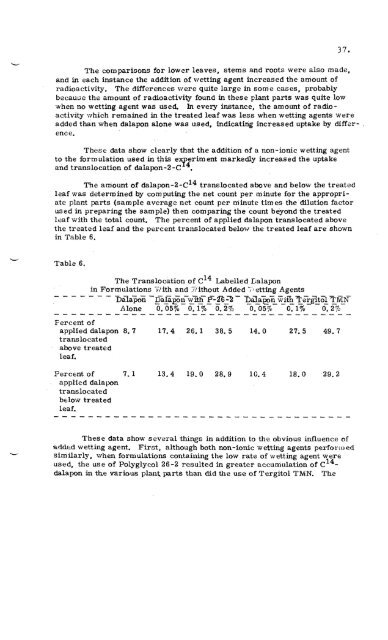 Vol. 15â1961 - NorthEastern Weed Science Society