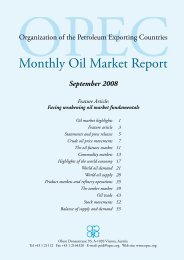 Monthly Oil Market Report - OPEC