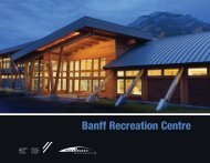 Banff Recreation Centre - Atlantic WoodWORKS!