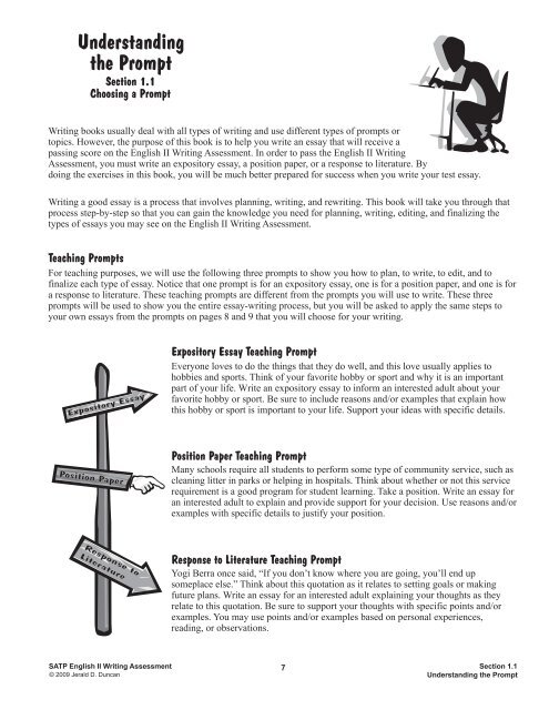 steps in writing a position paper