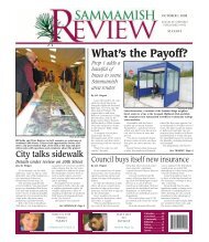 October 1, 2008 - Sammamish Review