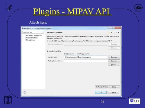 Plugins - mipav