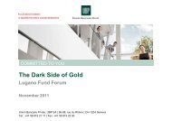 The Dark Side of Gold - Lugano Fund Forum