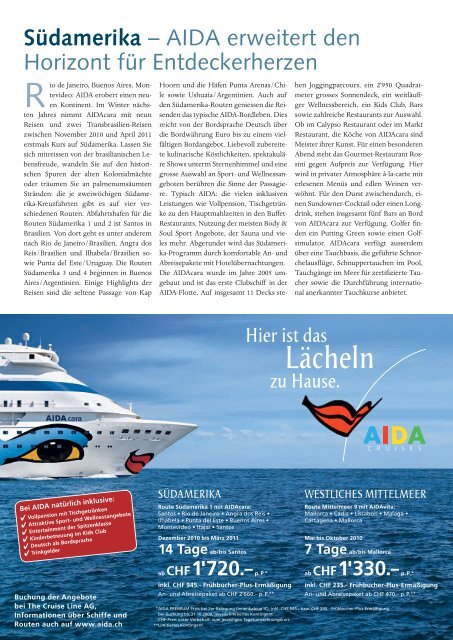 NEWS - The Cruise Line AG