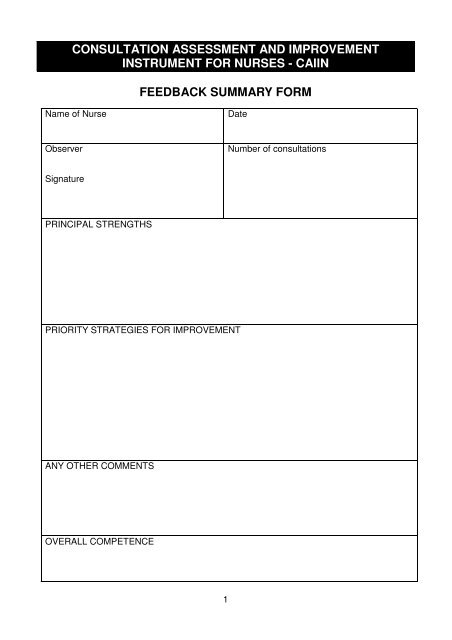 CAIIN Workshop - Feedback Summary Form.pdf