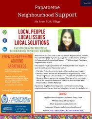 Papatoetoe Neighbourhood Support - June Newsletter 