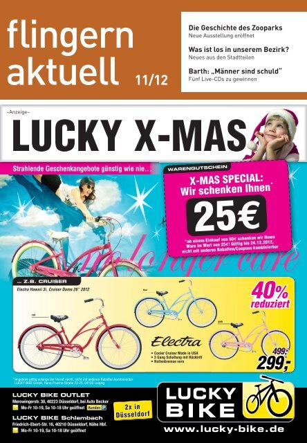 Wir schenken Ihnen - AZ Magazin Düsseldorf