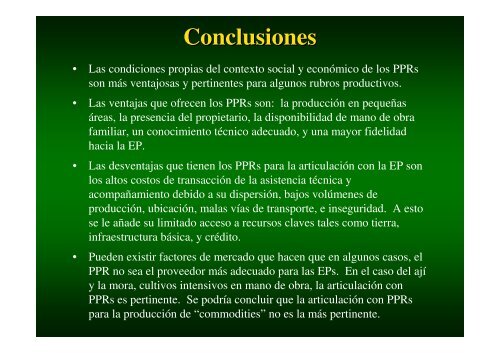 Conclusiones - Cecodes