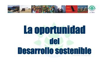 Desarrollo Desarrollo sostenible sostenible - Cecodes