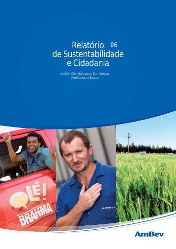 RelatÃ³rio de Sustentabilidade e Cidadania - Cecodes