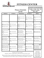 FITNESS CENTER - Sea Pines Resort