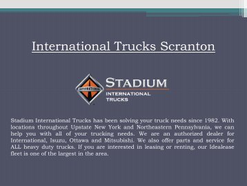 International Trucks Scranton