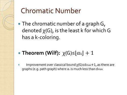 CS 598: Spectral Graph Theory: Lecture 3 - Corelab