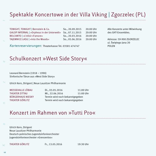 Spielzeitheft 2015/2016 