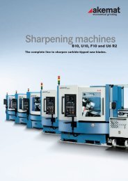 Sharpening machines