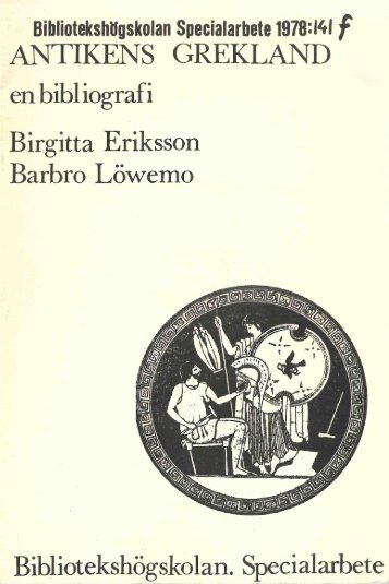 ANTIKENS GREKLAND - BADA - Högskolan i Borås