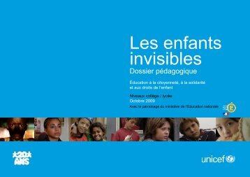 Les enfants invisibles - Unicef