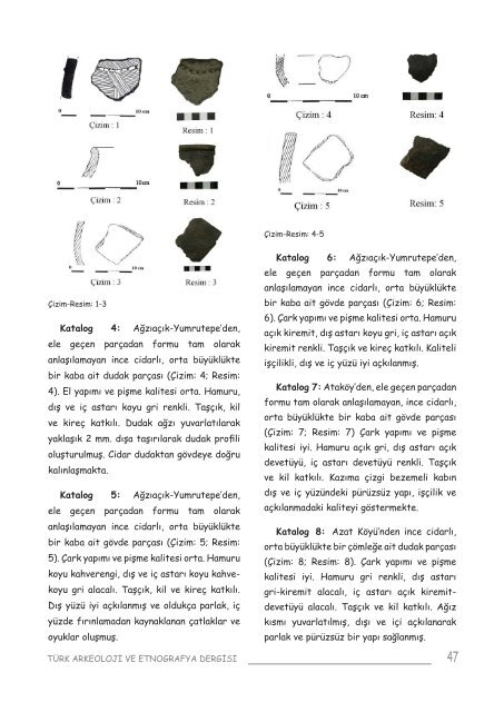 9. Türk Arkeoloji ve Etnografya Dergisi - e-Kitap - Kültür ve Turizm ...