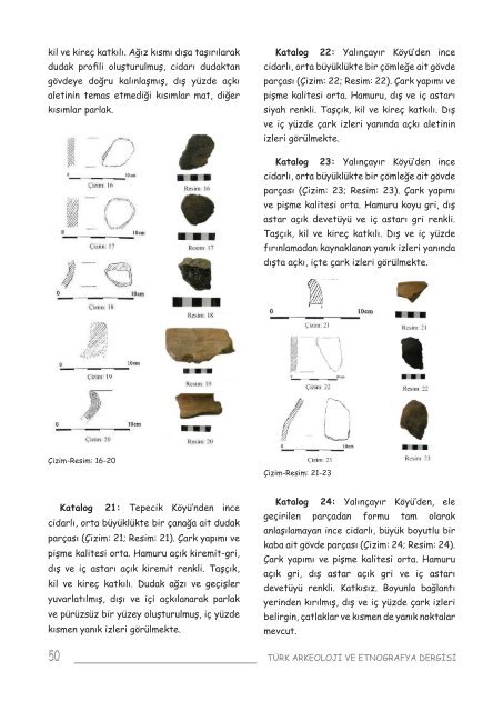 9. Türk Arkeoloji ve Etnografya Dergisi - e-Kitap - Kültür ve Turizm ...