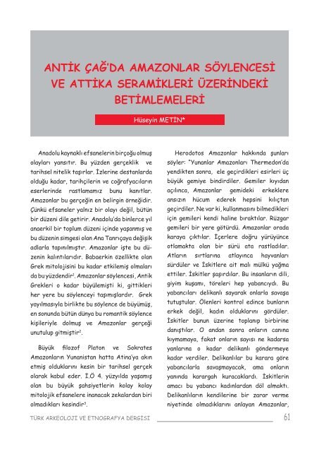 9. Türk Arkeoloji ve Etnografya Dergisi - e-Kitap - Kültür ve Turizm ...