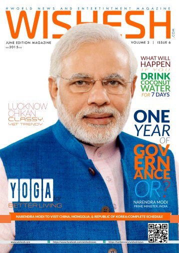 WISHESH June Issue Magazine 2015