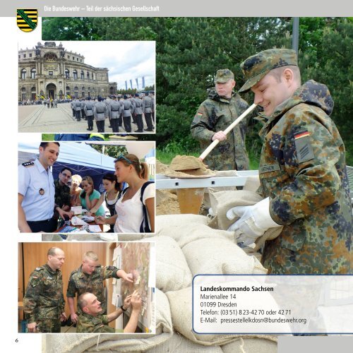 Die Bundeswehr im Freistaat Sachsen