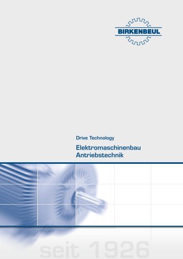 Birkenbeul Elektromaschinenbau Antriebstechnik