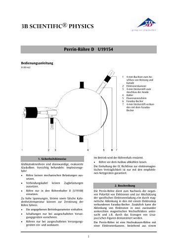 3B SCIENTIFIC® PHYSICS