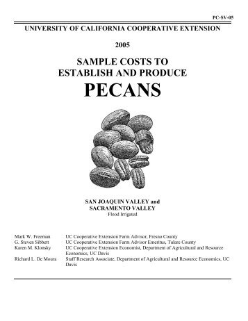 PECANS - Agricultural Marketing Resource Center