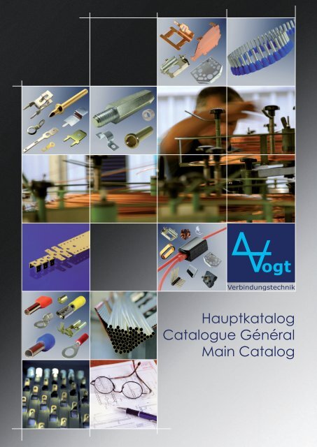 Vogt AG Verbindungstechnik - Hauptkatalog