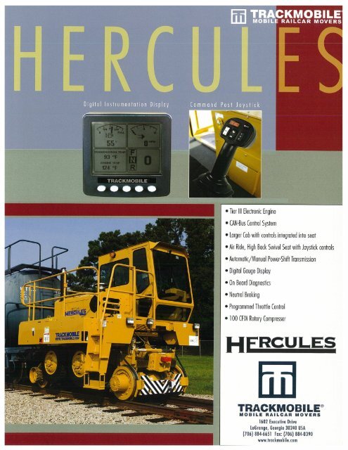 Hercules Spec Sheet - Voss Equipment