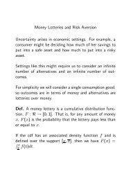 Decision Making Under Uncertainty 2