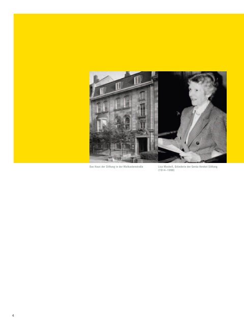 JAHRESBERICHT 2002 - Gerda Henkel Stiftung