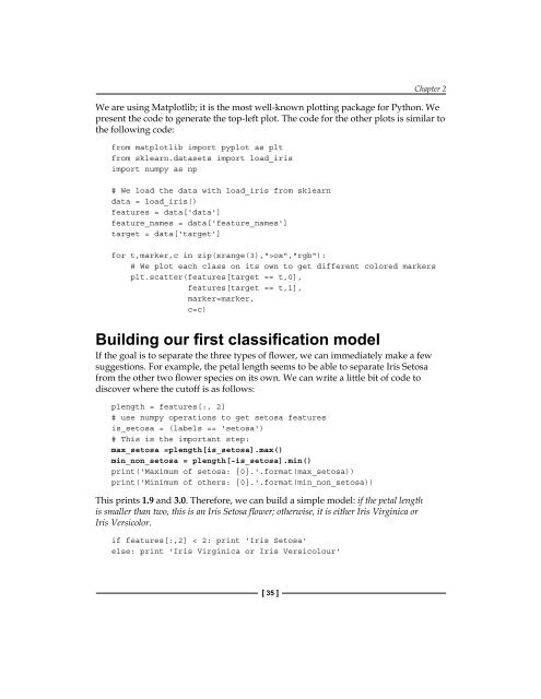 Building Machine Learning Systems with Python - Richert, Coelho