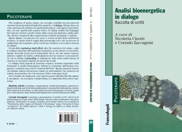 Analisi bioenergetica in dialogo (PDF) - Bioenergetica e societÃ 