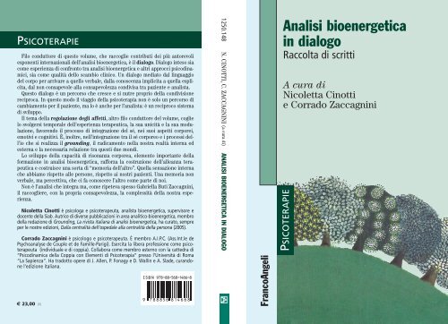 Analisi bioenergetica in dialogo (PDF) - Bioenergetica e societÃ 