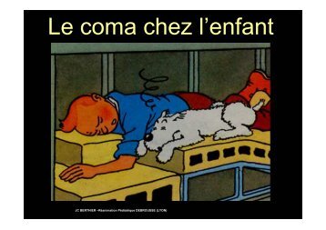Le coma chez l'enfant - reannecy.org