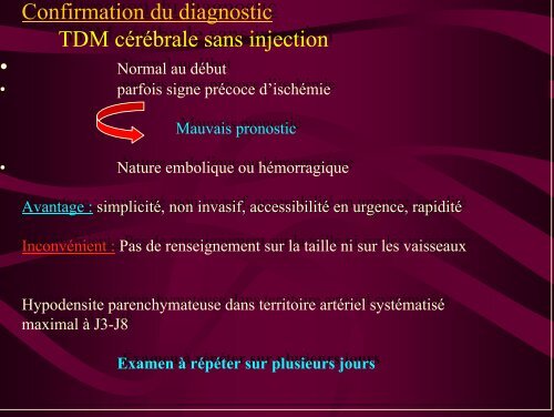 accident vasculaire ischemique en reanimation - reannecy.org