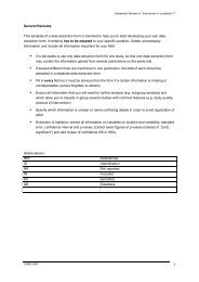 data extraction form