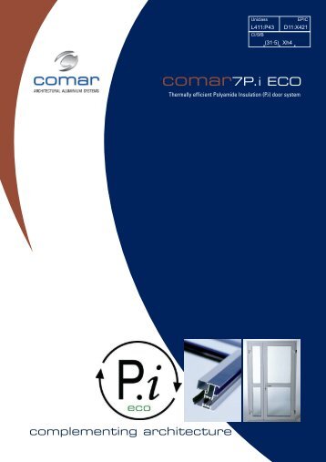 Comar 7Pi ECO Door System Brochure - Anglia Fixing